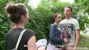 Couple Swap In Park - Andie Darling