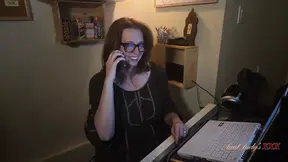 Mature Aunt Judy gives naughty massage with big tits
