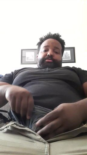 Thick BBC Stepdaddy Teasing Jerk & Cum
