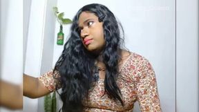 Karala Trans women Naughty hard sucking Her Fingers