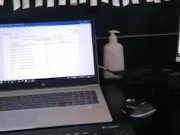 caught during jerk in the site office container