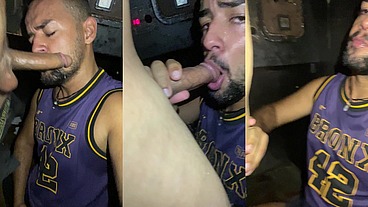 Uber Hetero - Uma Mamada no penes, uma lambida no cuzinho e ele gozou.