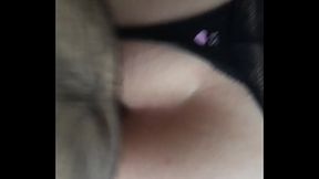 Me Fucking my big ass wife doggystyle real amateur