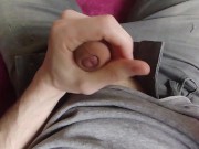 Twink cum all over himself with in Big Dick - Apollyon_Incubus