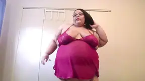 Showing off My New Red Lingerie & Thong!