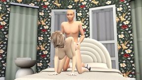 Stepdaughter accidentally sends nude photos to her stepfather, he fucks her as punishment