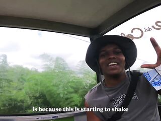 VLOG #4 BANGING at an amusement park ends in CREAMPIE ANAL
