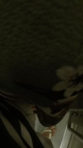 Hot MILF Stranger Grabs &amp; Rubs My Hard Dick Through Shorts on Crowded Train