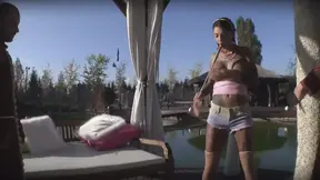 Tattooed Babe Bonnie Rotten Takes Two Fat Cocks