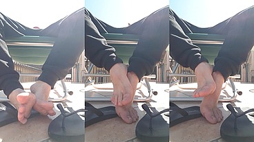 Gianni Ginestra Smoking Barefoot