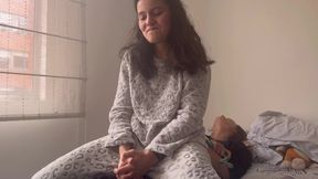 She Ties Me up and Then Facesitts Me to Orgasm