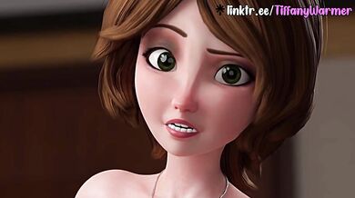 Aunt Cass Animated Cartoon Gets Uncensored HD Porn Action