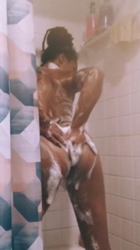 Busty Redhead Long Hair Shower Dance | FINE ON HER OWN - Denver Of Sin City