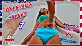 Weak MILF Belly! 7 WMV