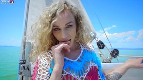 only3x girls - amirah adara and angel emily toying their butthole outdoors (4k)
