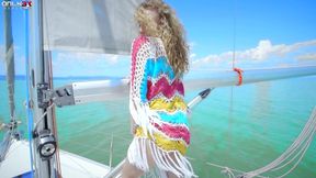 only3x girls - amirah adara and angel emily toying their butthole outdoors (4k)