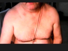 hot argentinian grandpa wanking and cumming