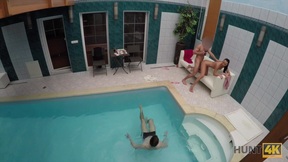 Cuckold enjoys watching his hot girlfriend fucked