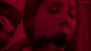 The Enigmatic and two Latin submissive girls, a busty blonde and a redhead with a big ass