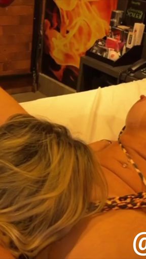 Lesbian Cousins Always Cum with Strapons