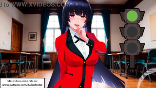 Jerk Off Instructions manga porn - Luz verde, luz roja. Instrucciones para masturbación con voz española. Kakegurui.