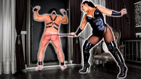 Whipping and Tickle Torment: Matriarch Ezada Sinn breaks chattel Doi at The House of Sinn