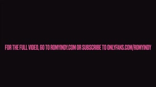 Romy Indy Playful Princess Masturbates And Cums For You
