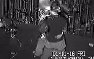 Security cam  fucking outside part