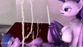 Rarity Gives Twilight a Messy Facial