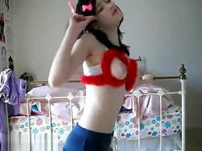 She Loves To Pose And Dance