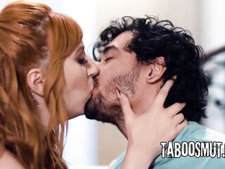 PAWG Redhead Stepmom Bounces on Her Stepson's Large Weenie