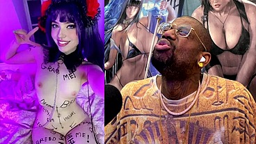 Degraded White Breeding Slut Gets Fucked From Behind By A Transgender BBC And Gets Cum Filled, AI Generated