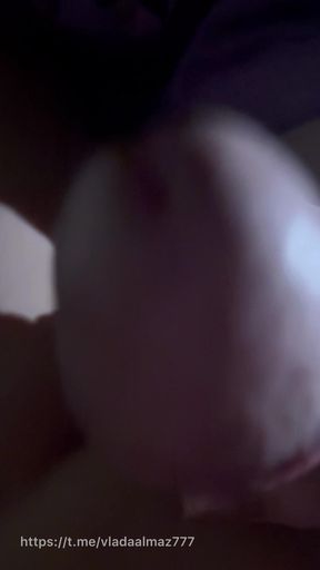 Beautiful Tranny Jerked off and Cum