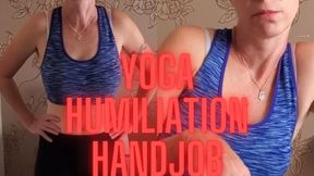 Yoga Pervert Humiliation Handjob HD MP4