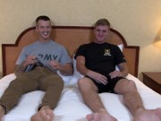 ActiveDuty Straight & Sexy Military Muscle Hunks Bareback Fuck