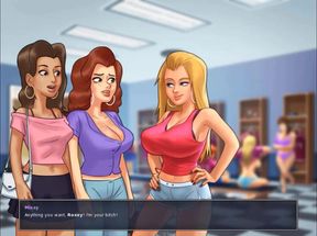 Summertime saga part 226 - hide wild sex in college locker