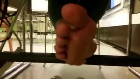 candid library feet