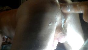 Rotating Thrusting Dildo Maked My Hole Wet &amp; Sloppy