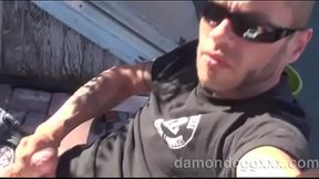 JO Rooftop Masturbation