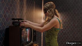 Deeper. Masked Blonde Summer Kline Submits Control To An Anonymous Dom