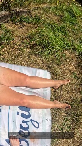 Nude Sunbathing. I Really Want to Encourage Others to Go Offline and Enjoy Real Life