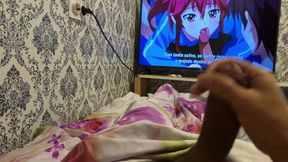 watching cartoons, cumming in bed, beautiful slow motion
