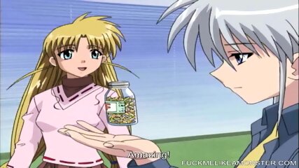 Hentai fantasy scene with on campus mystery