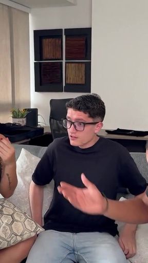 Emotional moment from &quot;Cuckold Husband Watch as his wife fucks a big cock up the ass to creampie! Pipe Boy, Salome Gil and&quot;
