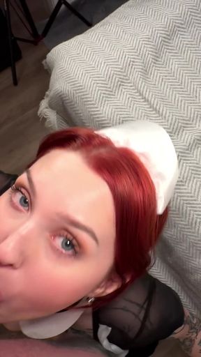 POV: Lustful Maid Gave Her Huge Ass As A Gift For The New Year   Clip 1