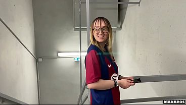 A Barcelona Supporter Fucked By PSG Fans in The Corridors Of The Football Stadium !!!