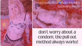 don't cum inside the babysitter