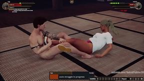 Gigi VS Felicity (Naked Fighter 3D)