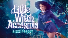 Laya Rae As Little Witch Academy's Akko Channels Seductive Sorcery