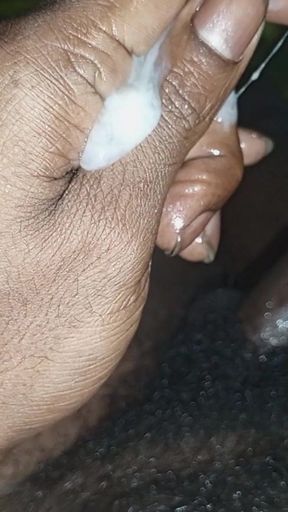 Village boy home masterbation videos and cream play   Clip 1
